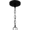 Quoizel Seymour Chandelier 5 Lights Matte Black SEY5026MBK - alternate 4